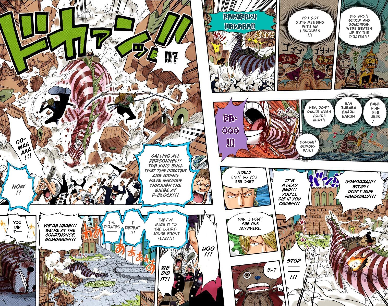 One Piece Digital Colored Chapter 385 image 19